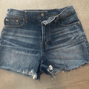 Denim Distressed Women Shorts